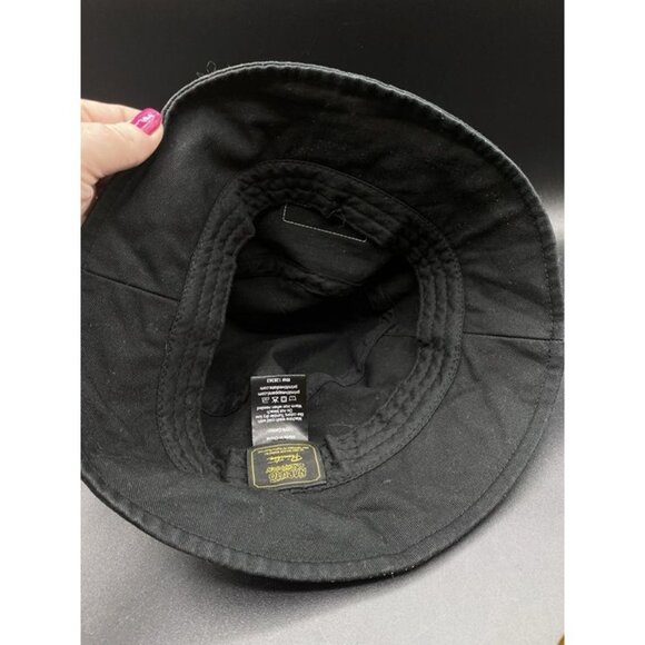 Primitive x Naruto Shippuden Sasuke Strike Black Bucket Hat - Picture 6 of 7